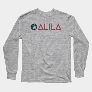 ALILA logo (front) Long Sleeve T-Shirt